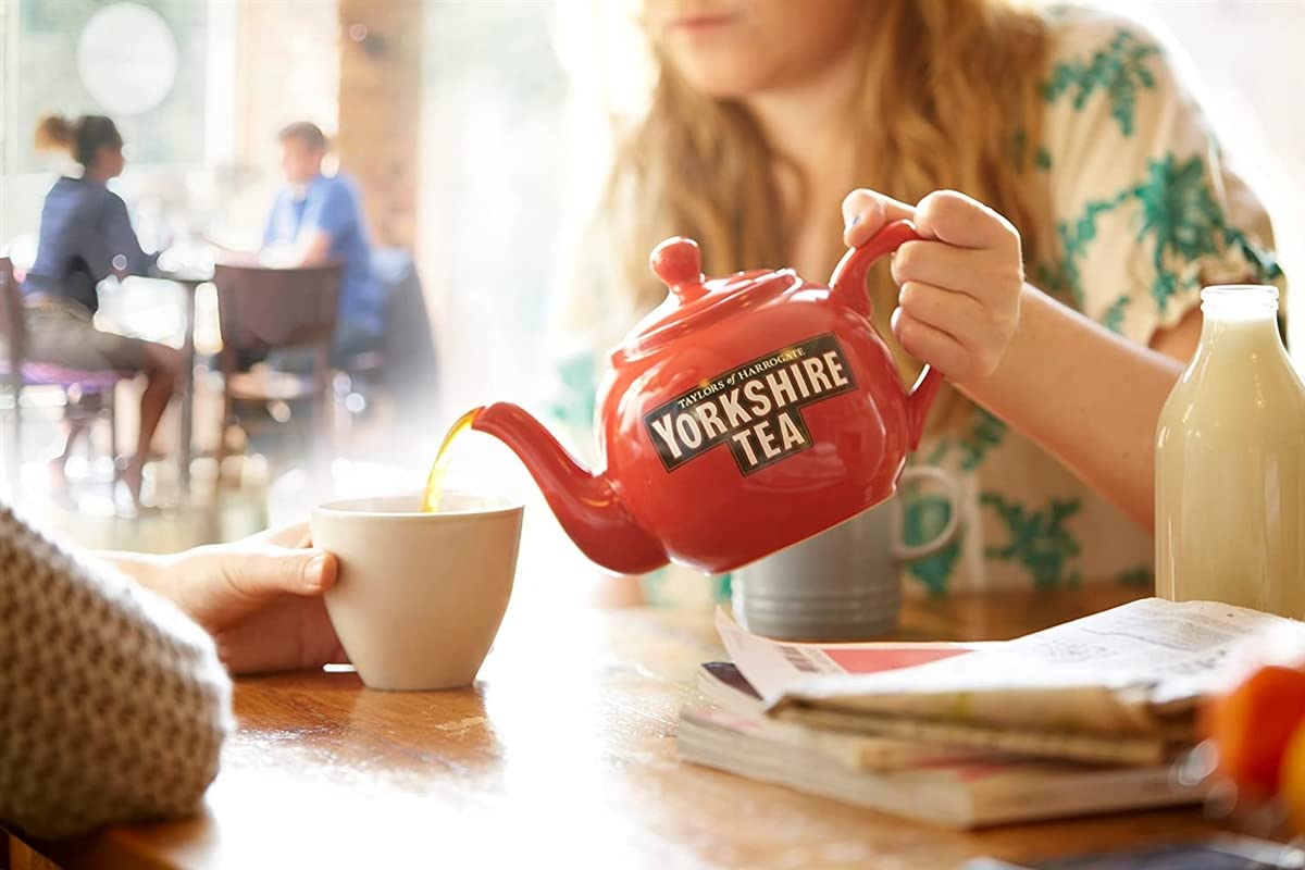 Yorkshire Tea Taylors of Harrogate Wrapped Tea Bags, 200 Count, Pack of 1