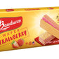 Bauducco Wafer Cookies - Crispy Wafers - 3 Creamy Layers - No Artificial Flavors (Pack of 6) (Strawberry, 30 oz (Pack of 6))