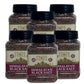 Pride Of India Himalayan Black Salt, Coarse Grind, 1 lb Jar (Pack of 6) - 84+ Minerals for Cooking and Faux Egg Recipes