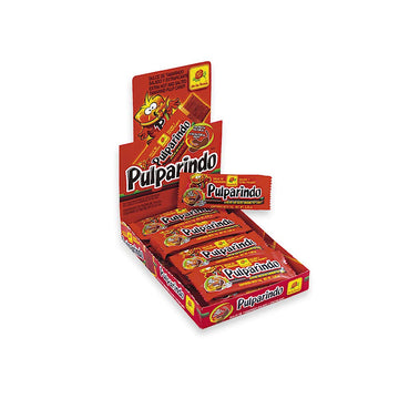 Pulparindo Extra Hot Tamarind Pulp Candy 20 Count