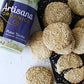 Artisana Organics Raw Tahini Sesame Seed Butter, 8 Lbs - Bulk Tahini Sesame Butter, Just One Ingredient, Unroasted, Vegan, Paleo, And Keto Friendly