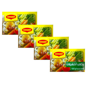Maggi Vegetable Stock Cubes, 0.63  18 g, 4 Pack