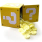 Boston America Nintendo Question Mark Box Coin Candies, Sour Strawberry, 1.2 oz, Tin