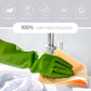 Iucge Rubber Dishwashing Gloves 3 Pairs For Kitchen,Cleaning Washing Dish Gloves Long For Household Reuseable Durable(Medium,Mul