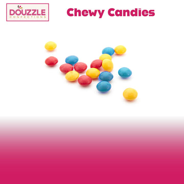 Douzzle Chewy Sour Melts Candy Fun Size (10 Count, Pack Of 1) Individually Wrapped Candies, Birthday Party Favors, Goodie Bags S