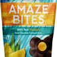Amaze Bites - Chocolate & Fruit Like Never Before. 100% Real Fruit Covered With Decadent Dark Chocolate (3.5 Oz) (Pineapple)