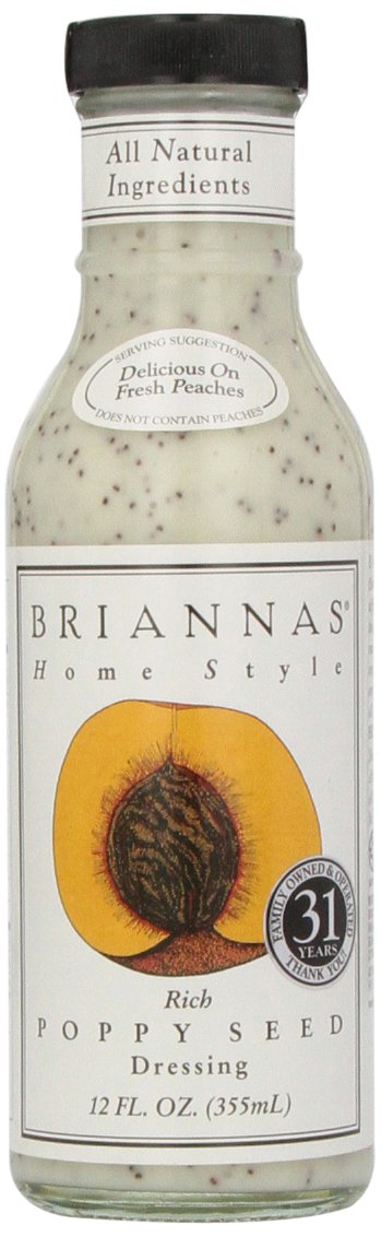 Brianna'S Poppy Seed Dressing, 12-Ounce Bottles (Pack Of 6)
