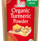 Organic Turmeric Powder by Jiva Organics - 100% Raw with Curcumin - Lab Tested & Reports Available - Raw from India - 2 Pound Ba