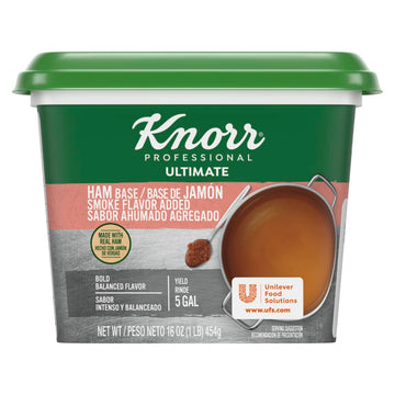 Knorr Professional Ultimate Ham with Smoke Flavor Paste Base Gluten Free, No Artificial Flavors or Preservatives, No MSG added, 