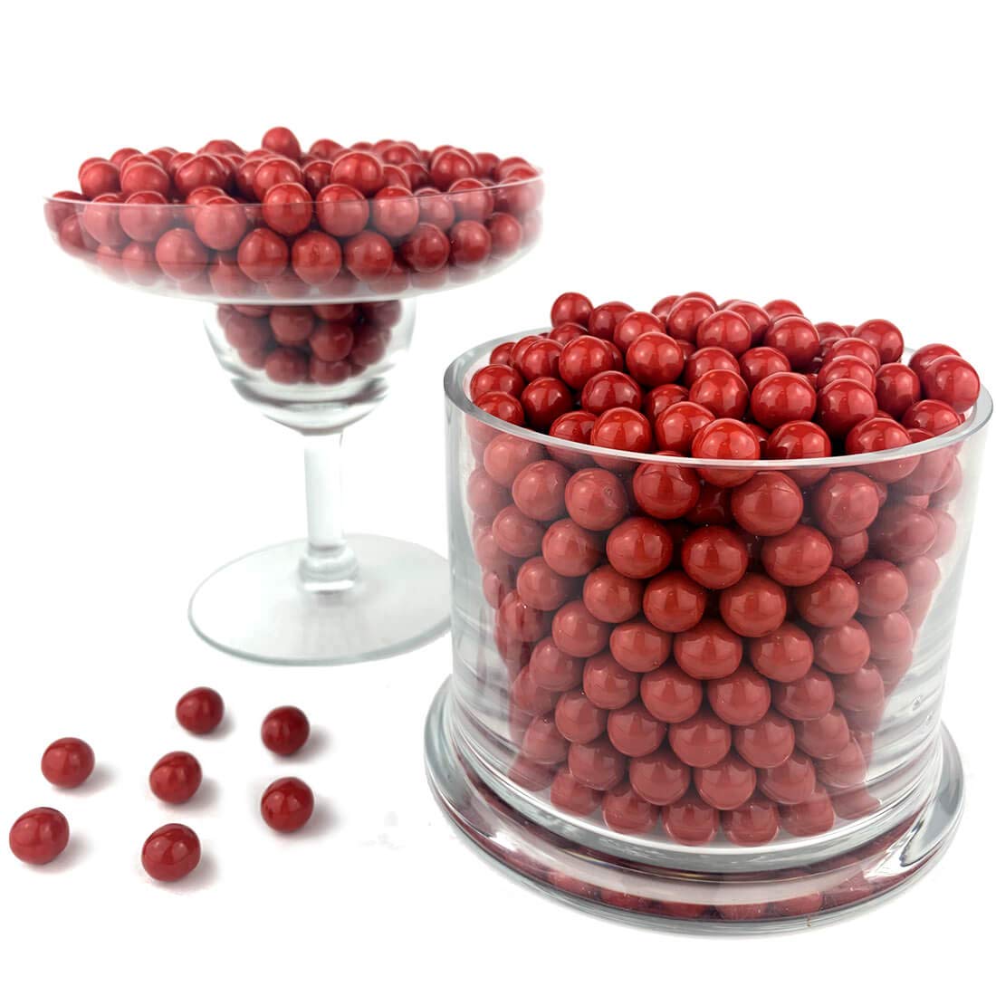 Color It Candy Red Sixlets 2 Lb Bag - Perfect For Table Centerpieces ...