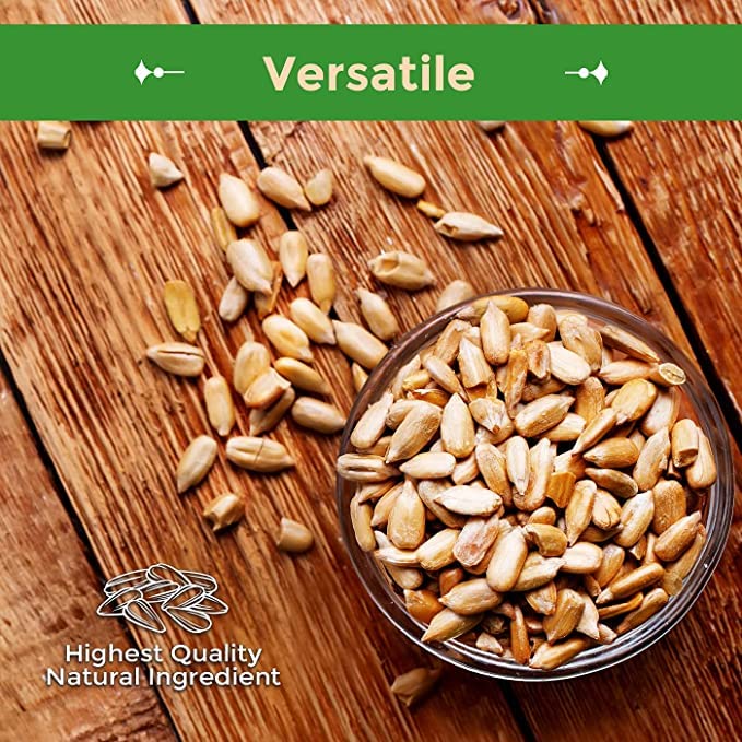 Sincerely Nuts Sunflower Seed Kernels Raw (No Shell) (5lb bag) | Delicious Antioxidant Rich Snack | Source of Protein, Fiber, Es