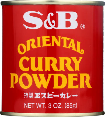 S&B Curry Powder, Oriental, 3 Oz - Set Of 4
