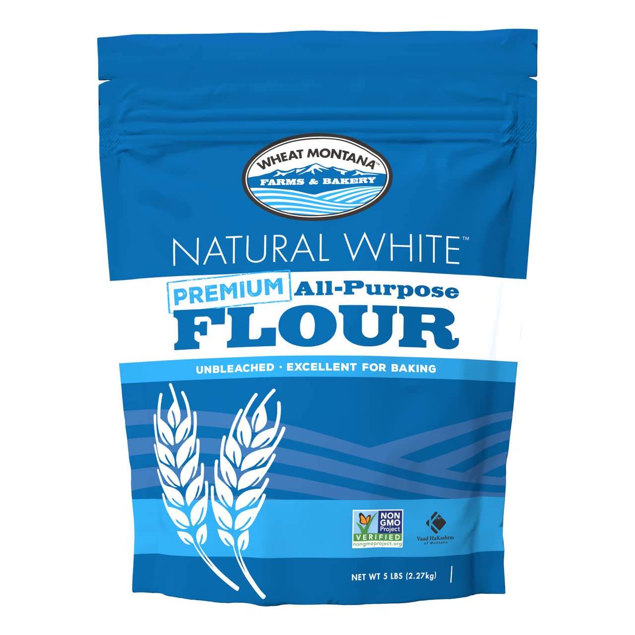 Wheat Montana Natural White All-Purpose Flour, 5 lb