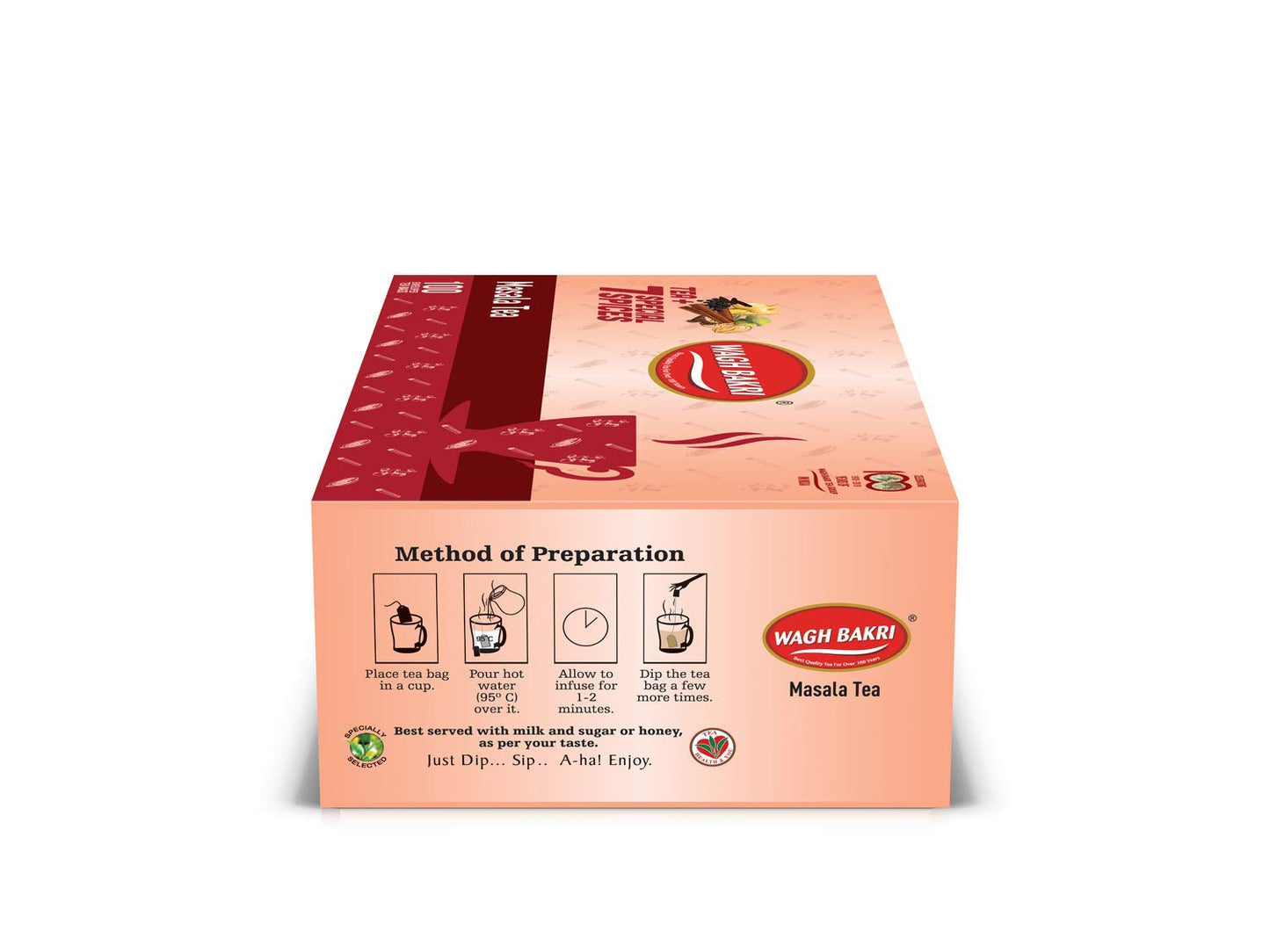 Wagh Bakri Masala Chai 100'S (Pack Of 3)