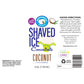 Hypothermias Unsweetened Coconut Shaved Ice Syrup Concentrate - 4 Fl Oz - Makes 1 Gallon - Add Water and Sweetener