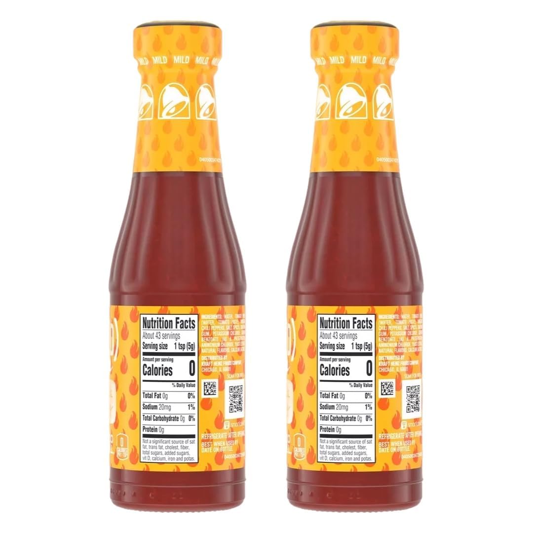 Taco Bill Mild Sauce (2 Pack) 7.5 Oz