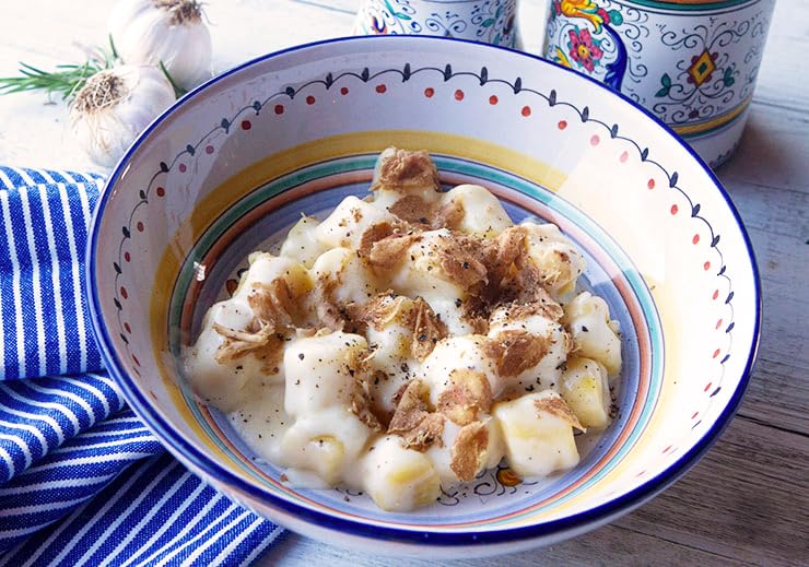 Elle Esse White Truffle Sauce, 6.3 Oz - Authentic Italian Gourmet Truffle And Mushroom Sauce