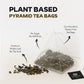 Jasmine Oolong Tea Bags, 50 Count Plant Based Gluten Free High Mountain Oolong Tea - Unsweetened Tea | Light & Floral | Hot Brew