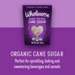 Wholesome Sweeteners 4-Pound Organic Cane Sugar, Fair Trade, Non Gmo, Gluten Free & Vegan For Baking And Sweetening, 6 Pack