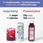 Happy Being Organic Blueberry White Tea, Infused with Turmeric & Elderberry, Caffeine Free, 12oz (4 Pack)