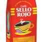 Sello Rojo, Tradicional Medium Roast Ground Coffee Bag, 16 Oz