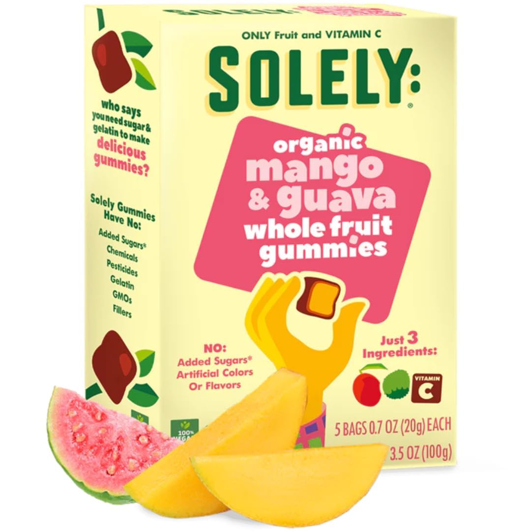 Fruit Gummies 3 Flavor Variety, No Added Sugar, 3.5 Oz Each (Pack Of 3)