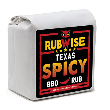 Five Star Seasonings RubWise BBQ Brisket Rub, Spicy Dry Spice Blend, 16 oz, No MSG