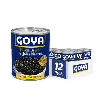 Goya Black Beans, 29 Ounce, Pack of 12, Natural, 1.81 Pound, Model VC-a3-54322