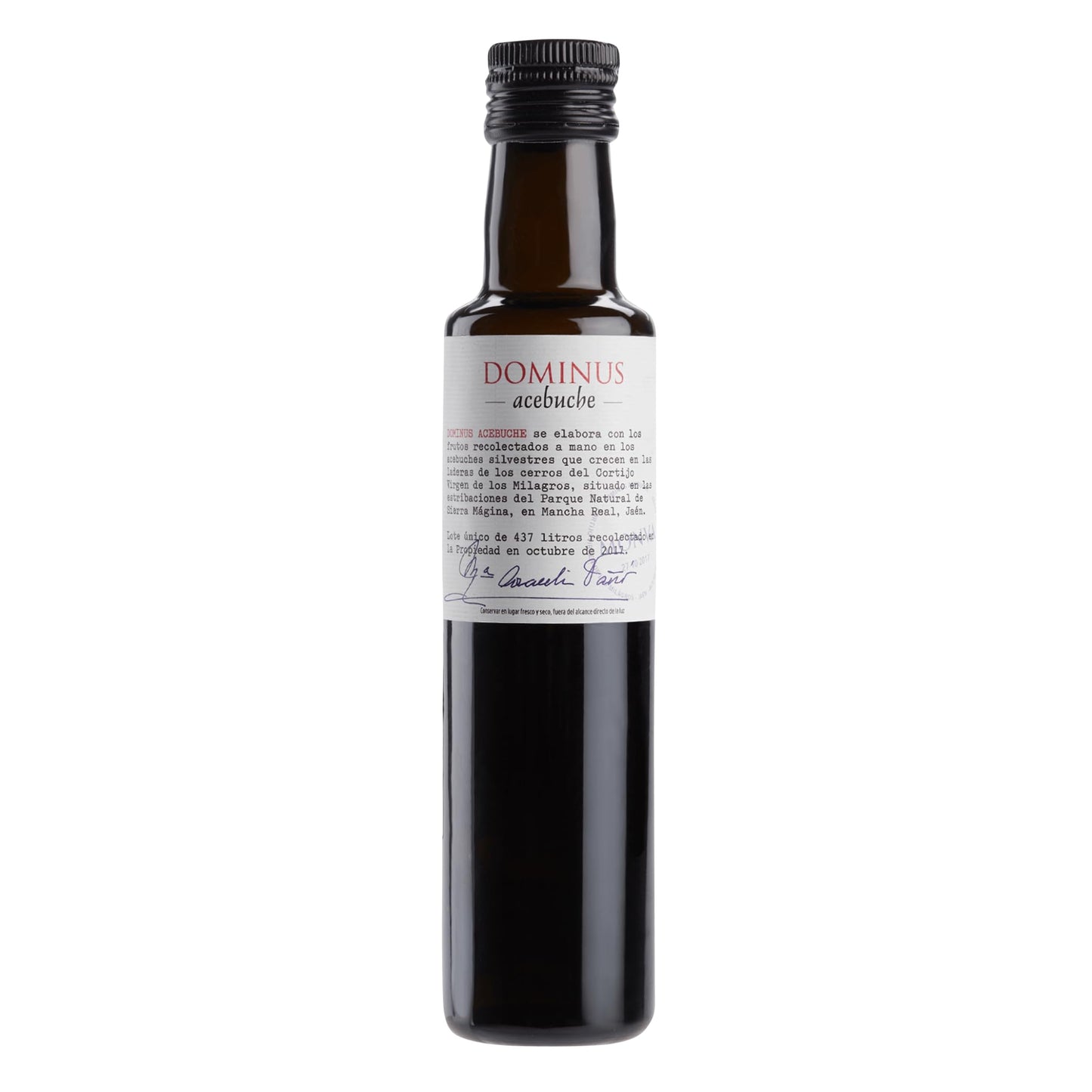 Generic Extra Virgin Olive Oil, 250 mL, Polyphenol Rich, Cold Pressed, Imported from Spain, Organic, Acebuchina Variety