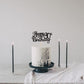 1 Pcs Happy 30Th Birthday Cake Topper Glitter Cheers To 30 Years Birthday Cake Pick 30 Fabulous Cake Decoration For Happy 30Th B