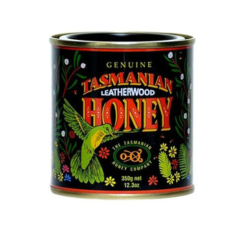 Genuine Tasmanian Leatherwood Honey Raw Unheated Unfiltered And Hand-Crafted - 12.3 Oz