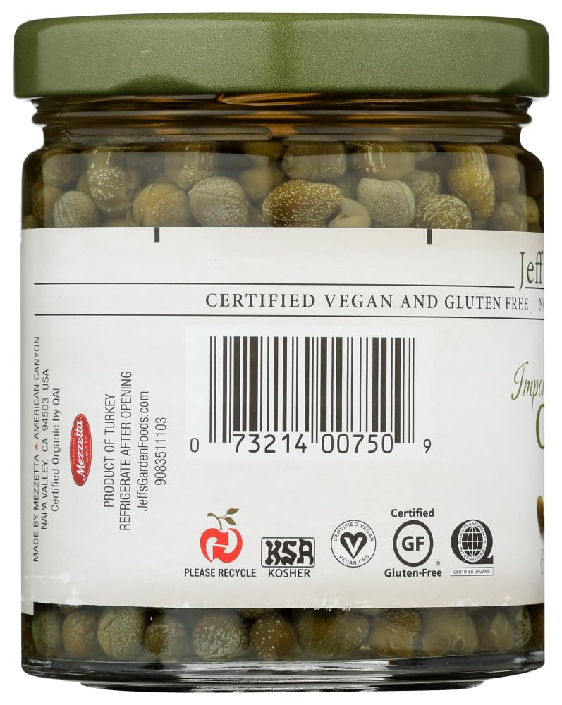Jeff'S Naturals Non-Pareil Capers, 6 Ounce (Pack Of 2)