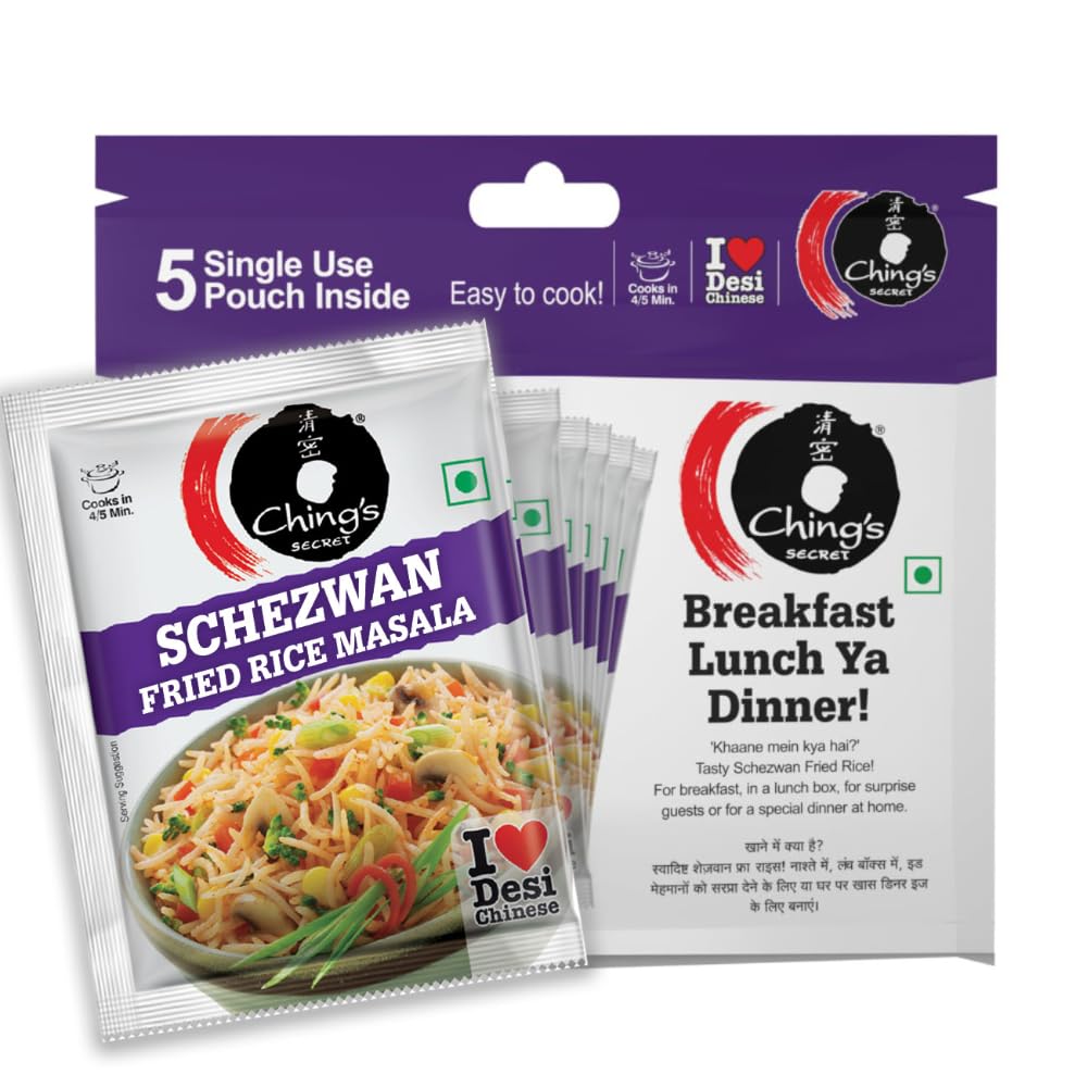 Chings Secret Schezwan Fried Rice Masala - 100 Gm