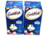 New Pepperidge Farm Goldfish Baked Special Edition Cheddar Mickey Mouse Net Wt 6.6 Oz (2)