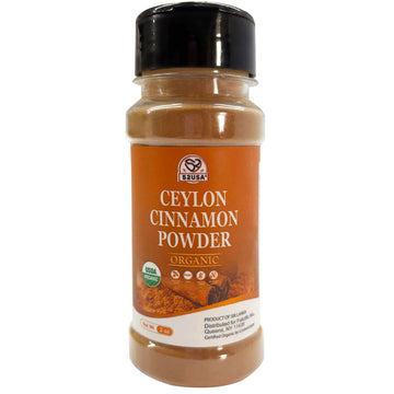52USA Organic Ceylon Cinnamon Powder, 2 Ounce, True Cinnamon Farmed in Sri Lanka, Non-GMO, Gluten-Free, Perfect for Baking, Cook