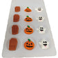 EPHVODI Halloween Sprinkles Icing Decoration for Cupcakes, Edible Ghosts, Bats, and Tombstones, Halloween Theme