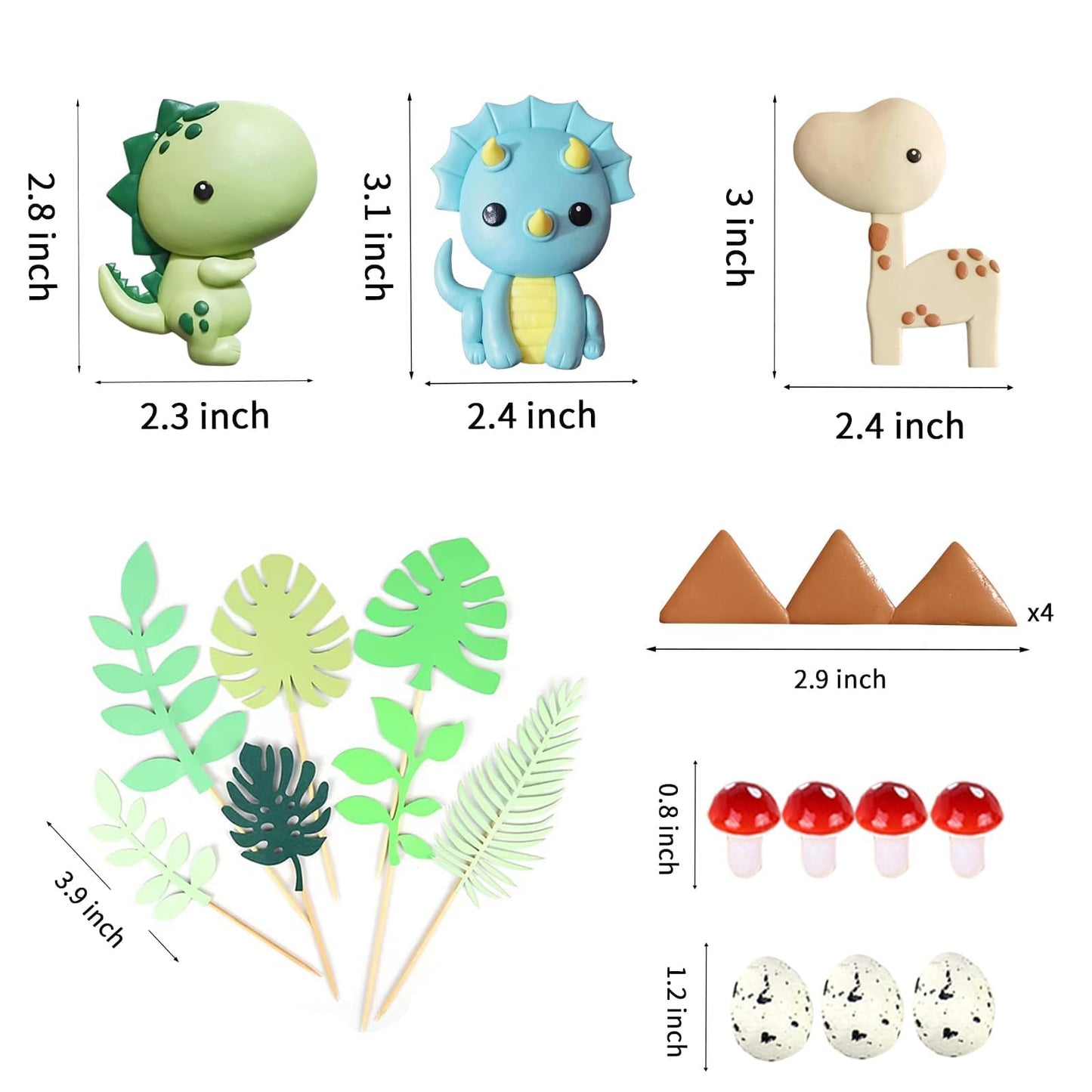 Baby Dinosaur Cake Toppers Dinosaur Cake Decorations Dinosaur Birthday Cake Toppers For Baby Shower Boy Girl Birthday Dinosaur T
