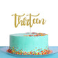 Gold Glitter Thirteen Cake Topper, Happy 13Th Birthday Cake Decor, Thirteen Years Old Party Decorations, 13Th Anniversary Party
