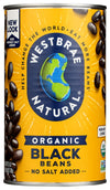 WESTBRAE BEAN BLACK ORG, 25 OZ