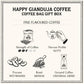 Bacha Coffee | Happy Gianduja Fine Flavoured, 100% Arabica Beans, Medium Roast, X12 Individually Wrapped Single Serve Filter Bag