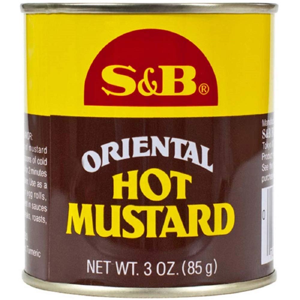 S&B - Hot Mustard Powder 3.0 Oz. (Pack of 5)
