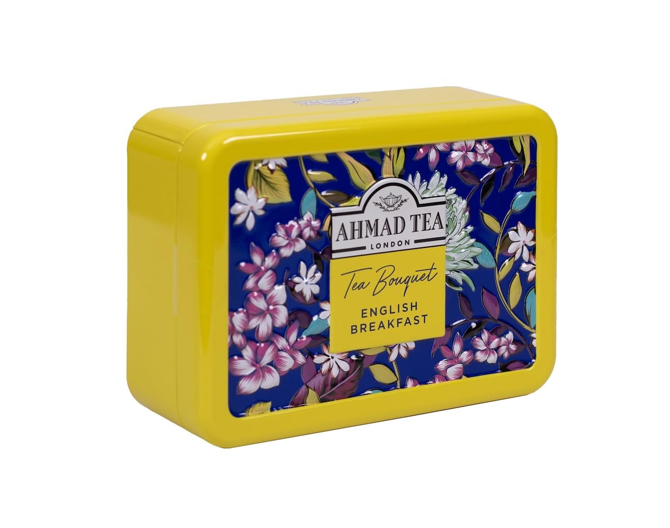 Ahmad Tea Bouquet English Breakfast Caddy | Gift | 10 Tea Bags Sachets
