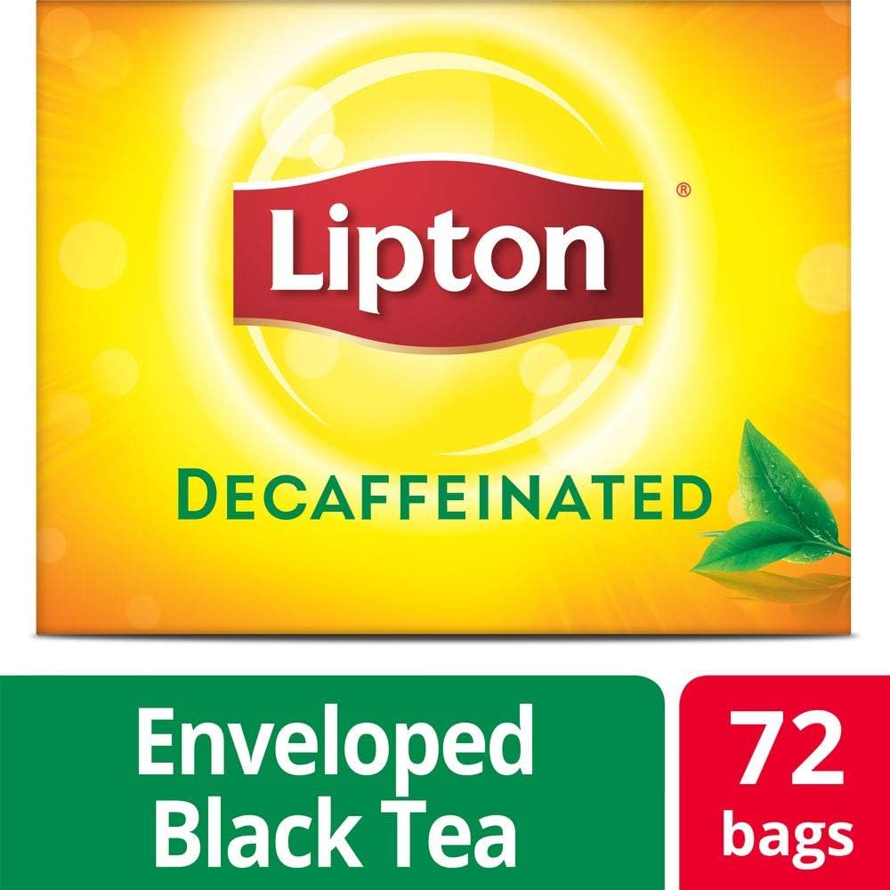 Lipton Decaffeinated Tea Bags, 75 Count (Pack of 2), Model 84154495