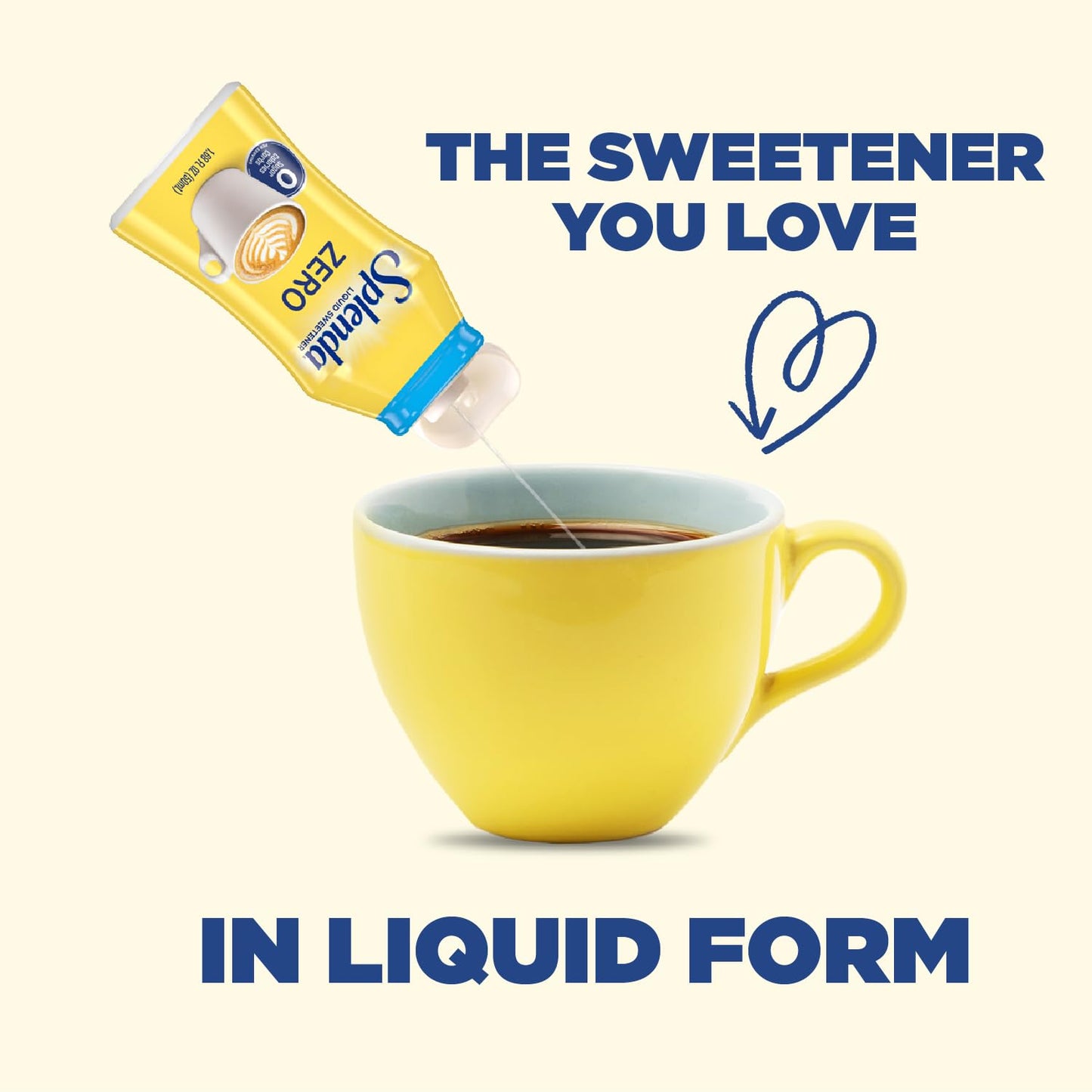 SPLENDA LIQUID Zero calorie Sweetener drops 1.68 Ounce Bottle (Pack of 3)