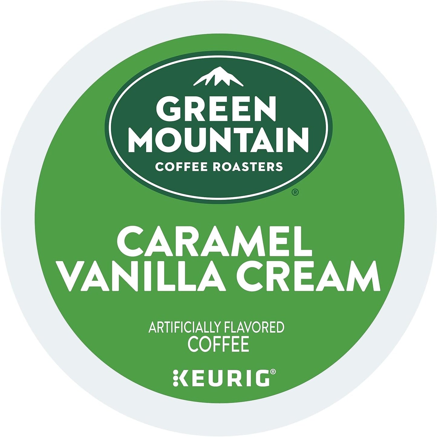 Green Mountain Coffee Roasters 6700Ct Caramel Vanilla Cream Coffee K-Cups, 96/Carton