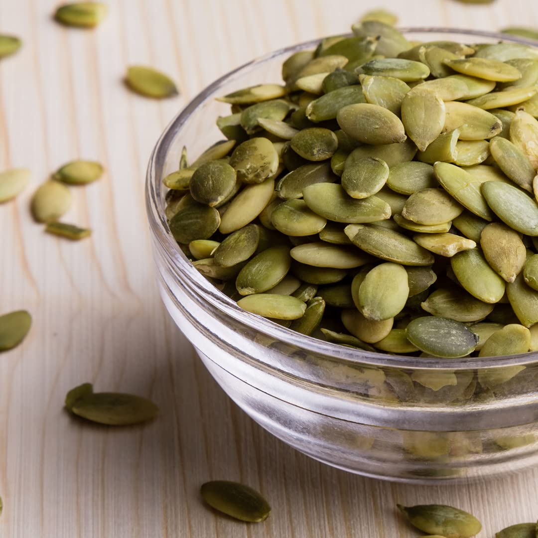 Lark Ellen Farm Sprouted Organic Pumpkin Seeds, Unsalted Raw Pumpkin Seeds Organic, Pepitas, Vegan, Non GMO, Gluten Free, Paleo,