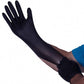Premium Guard - Nitrile Gloves Heavy Duty 8 Mil Disposable, Powder Free, Black, 50 Gloves Per Box (Medium)