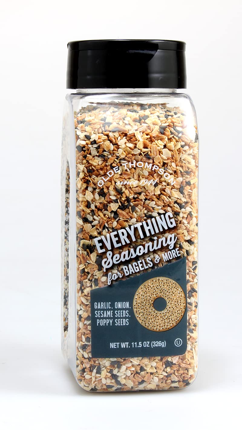 Olde Thompson Everything Bagel Seasoning, 11.5oz - Must have Kitchen Essential, Pantry or Spice Rack Necessity, Great topping fo