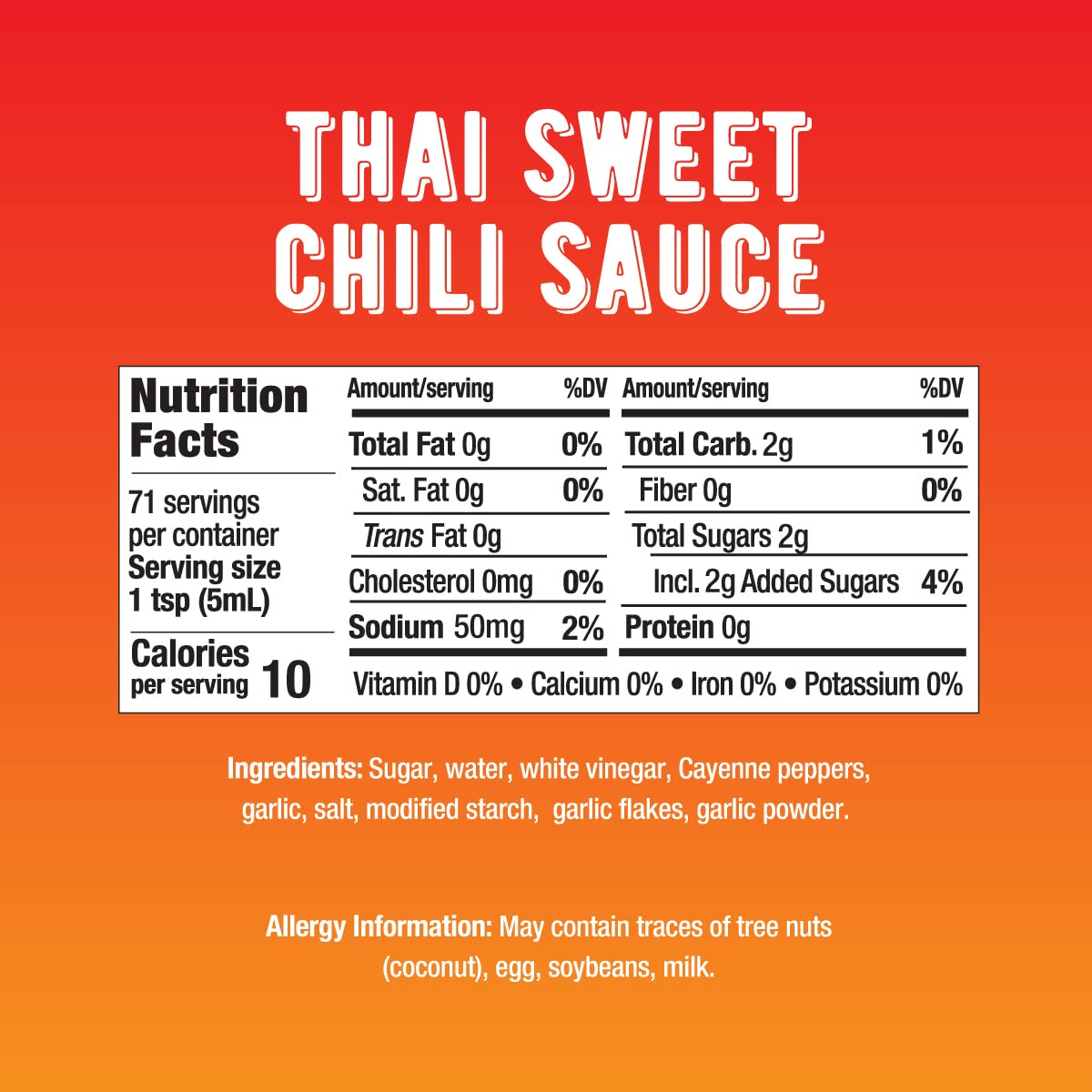 Melindas Thai Sweet Chili - Sweet And Mild Asian Chili Sauce Made With Whole Fresh Ingredients - Gourmet Hot & Dipping Sauce - K