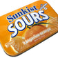 Sunkist Sours Tangerine Orange, Vitamin C, Sugar Free Sour Candy, 1.76 Ounce Tin - 6 Count Tray
